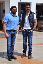 Sunny Deol, Harman Baweja at the Promotion of Dishkiyaoon in Sun N Sand on 25th March 2014